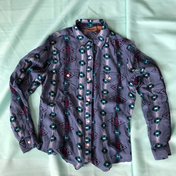Snap Front Western  Shirt - Picture 6 of 12